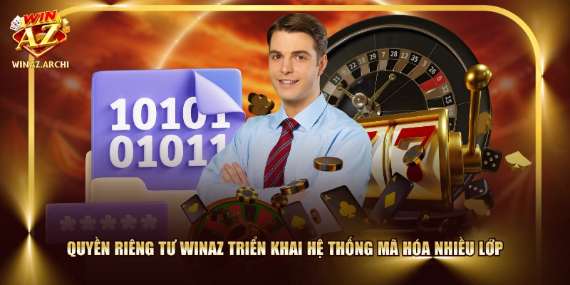 Quyền riêng tư WINAZ triển khai hệ thống mã hóa nhiều lớp