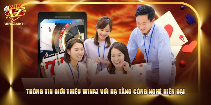 Thông tin giới thiệu WINAZ với hạ tầng công nghệ hiện đại