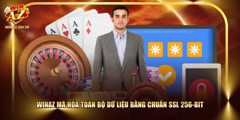WinAZ mã hóa toàn bộ dữ liệu bằng chuẩn SSL 256-bit